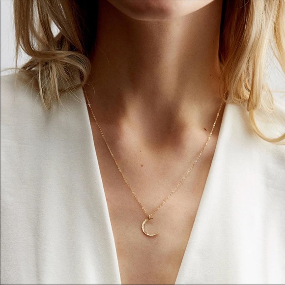 Jewelry - • Miriam • Crescent Moon Necklace